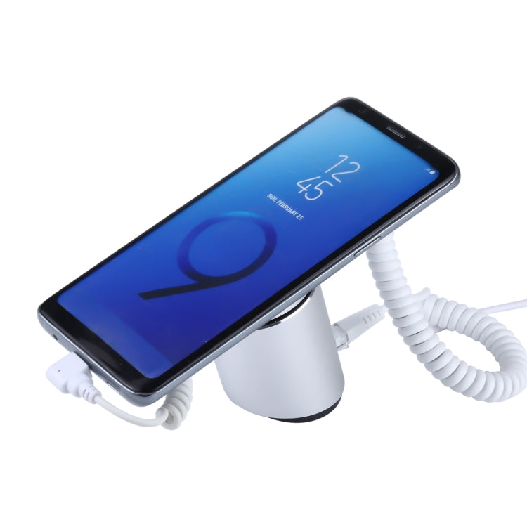 Aluminum Shell Cylindrical Display Stand Digital Magnetic Security System Burglar Alarm / Anti-theft Alarm Display Holder for Mobile Phones with Type-C / USB-C Port, Cylindrical Type-C Aluminum Shell Cylindrical Display Stand Digital Magnetic Security System Burglar Alarm / Anti-theft Alarm Display Holder for Mobile Phones with Type-C / USB-C Port, Cylindrical Type-C
